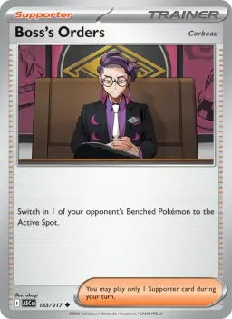 Boss's Orders